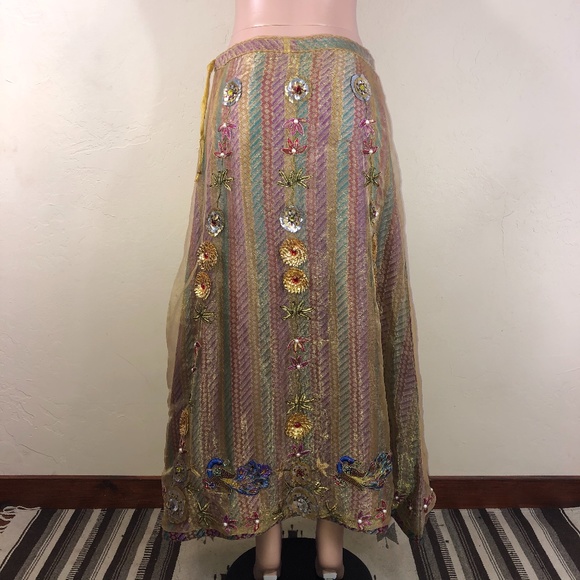 Traditional Indian Lehenga (Wedding Skirt) ~ Handmade & Vintage